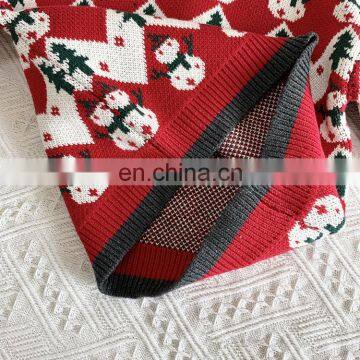 2020 Girls Boys Xmas Sweater Childrens Christmas Pullover photo-5