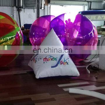 Airtight Triangle Floating Anchor Buoy Inflatable Advertising Billboard With Customized Logo photo-3