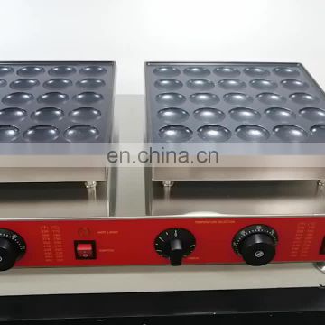 Popular Snack Machine Commercial Poffertjes Machine poffertjes grill electric pancake maker with 50 Holes