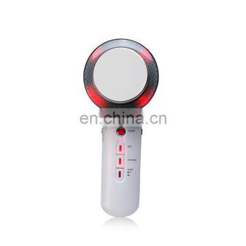 3 in 1 Mini home use Portable body massage slimming machine tiny current Ultrasonic Infrared slimming machine