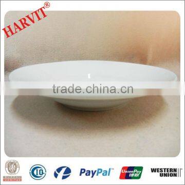 Stock 9" Plain White Soup Plate