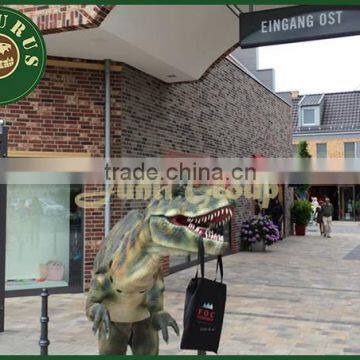 Lisaurus-C-Attractive European Children Museum Hidden Legs Dinosaur Suit