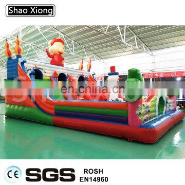 Kids Outdoor Playing Inflatable Bouncy Bouncers Castle Slide Playground photo-2