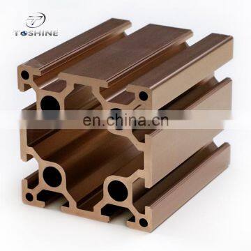 6063 Anodized Aluminum Assembly Line For Machine / Customized Aluminium Profile System photo-5