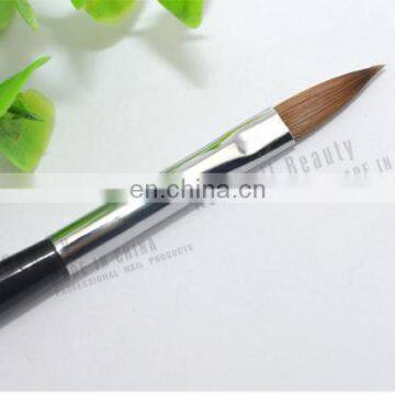 Asianail Detachable Metal Handle With Diamond Design Oval Shape Acrylic Nail Art Brush photo-2