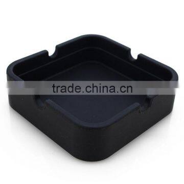 Cheapest Silicone Ashtray Eco Friendly Black Shatterproof Cigar Funny Ashtray Rubber Silicone Ashtray