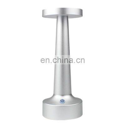 Aluminium Home Decorative Dumbbell Shape Table Lamp Adjustable Brightness Reading Led Desk Lamp photo-4