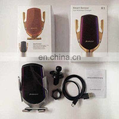 New Products 2020 Charging Mobile Phone Wireless Charger Corporate Gift Holder Fast Charger Wireless Car photo-5