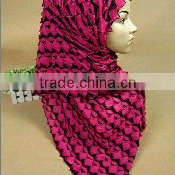 S603 Fashion design high quality 50*180cm MUSLIM LONG SCARF