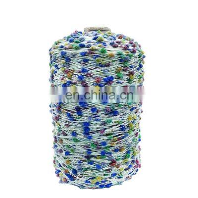 Professional Manufacture Cheap Colored Soft Yarn Nylon Polyester Core Pingpong Yarn