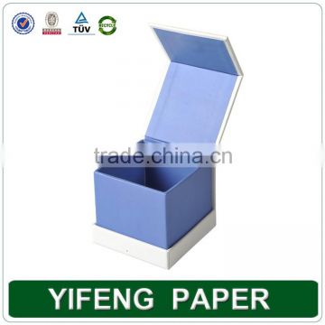 simple printing packaging luxury jewelry box rectangle folding paper box