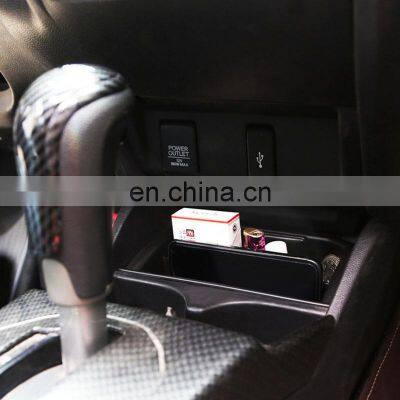 Interior Accessories Parts Silicone Armrest Rest Storage Box Center Control Console Organizer Tray For Honda Fit Jazz photo-5