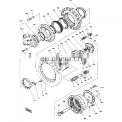 1010509 Excavator EX200-1 final/ travel device reduction gearbox parts gear ring