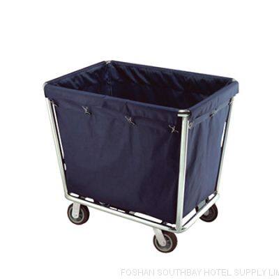 Hotel laundry trolley