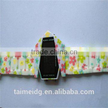 China alibaba flower airplane style led watch