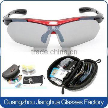 Removeable polarized bike bicycle glasses whole set 5 lens cycling sunglasses