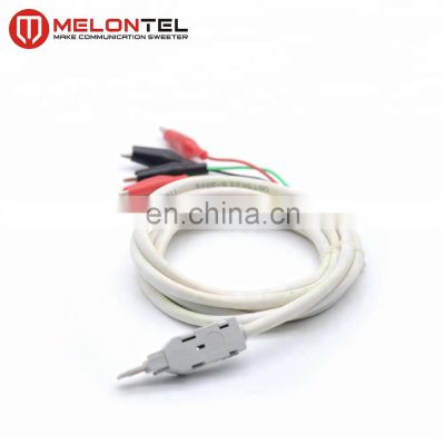 MT-2151 Alligator clip type 4 pole probe Krone plug test cord test cable for krone module