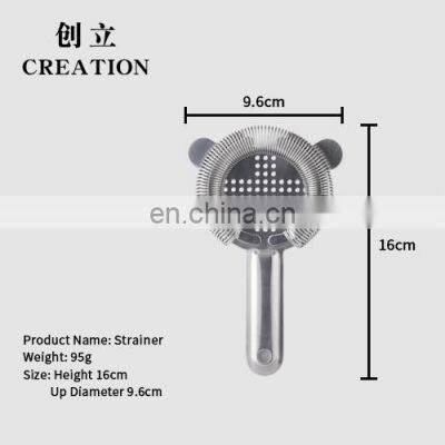 Creation Weight 95g Bar Strainer Stainless Steel Cocktail Strainer photo-2