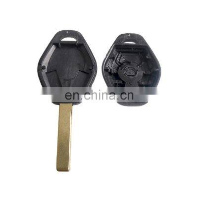 3 Buttons HU92 Blade Fob Car Key Case Cover For BMW E38 E39 E46 E60 E61 E63 E64 E81 Remote Key Shell photo-3