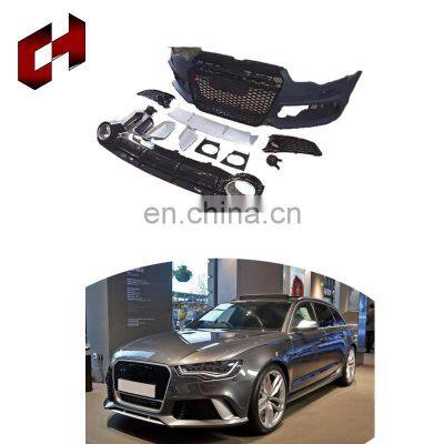 CH Good Quality Car Body Parts Front Bumper Trunk Wing Rear Lamps Retrofit Body Kit For Audi A6 C7 2012-2015 To RS6