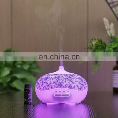 New Pattern Flower White Wholeness Ultrasonic Diffusers Wholesale Air Humidifier Essential Oil Diffuser photo-5