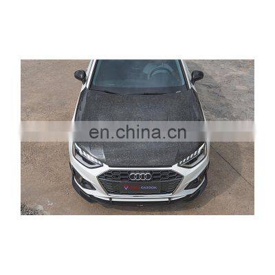 TAKD Brand Hot Selling Full-dry Carbon Fiber Process Carbon Fiber Car Engine Hood Bonnet For AUDI A4 S4 B9.5