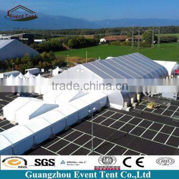 Professional big PVC TFS curve military aircraft hanger tent for museum