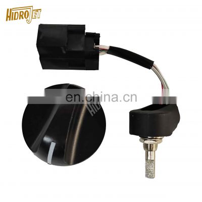 High quality HIDROJET engine part potentiometer 22u-06-22380 throttle knob switch for PC300-8 PC200-8