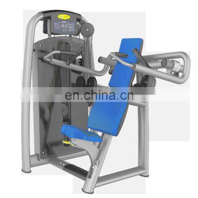 Attractive price new type seated plate loaded gym shoulder press machine