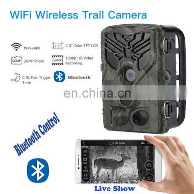 30MP 4K Camera Hunting WiFi830Pro Scouting Surveillance Wildlife Cameras Live Video Wifi Trail Camera With Night Vision photo-5