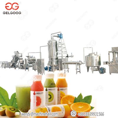 Fruit Juice Production Machinery Manufactruer Whole Line China Hot Sale