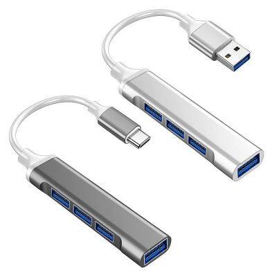 High Speed USB 3.0 Hub 4 Ports Adapter Splitter USB Expander Plug and Play For Laptop PC OTG