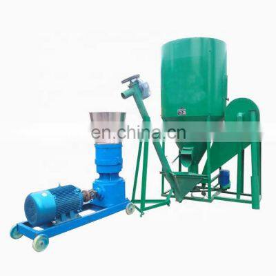 vertical poultry feed grinder mixer/cattle feed mixer with best price for sale