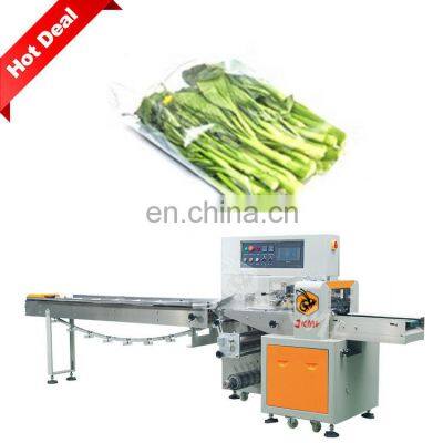 Hot Sales Cowpea Horizontal Packing Machine Fresh Vegetable Pillow Packaging Machine