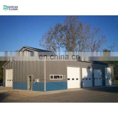 small steel building steel frame structure roofing steel structure for car parking