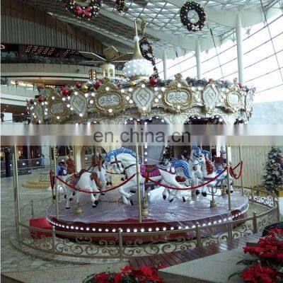 Merry go Round Carousel Mechanical Horse Ride for Sale photo-3