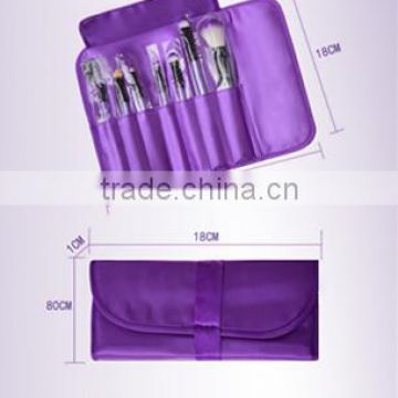 7pcs purple Color Custom Makeup brush kits for beauty