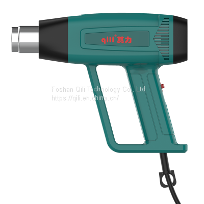 Qili Low Price of Brand New Electric Power Tool SMD Hot Air Gun Green Heat Gun