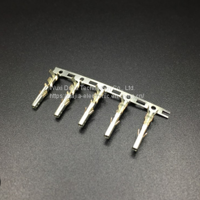 Molex 39000038 Mini-Fit Female Crimp Terminal, Tin (Sn) Over Copper (Cu) Plated Brass, 18-24, 22+22 AWG, Reel photo-5