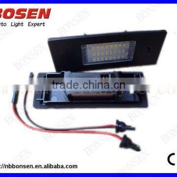 E87 led licence plate light,7000K