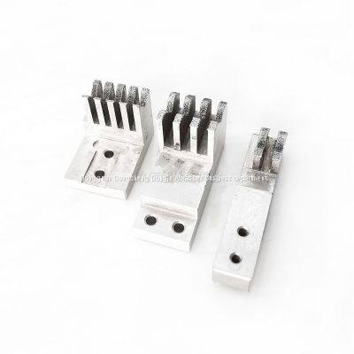 45 # Steel Surface Sandblasting Pull Wire Claw Mold V-groove Electroplating Diamond 100 Mesh photo-2