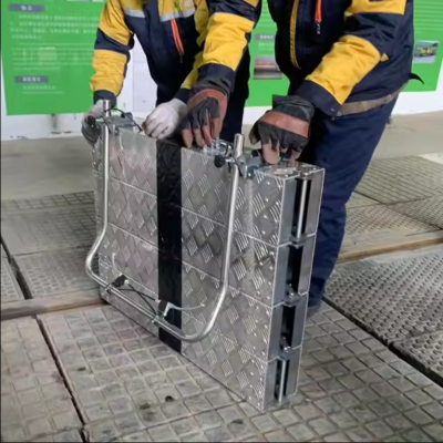 Foldable Rail Push Trolley railway tools for track work