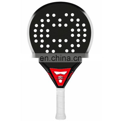 OEM High Quality Soft EVA Multi-shape Carbon 3K 12K 18K Padel Racket For Outdoor Play