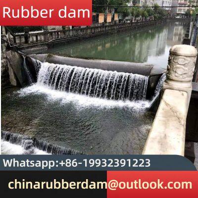 Long service life of river rubber dam, slope type air shield dam factory customized according to demand