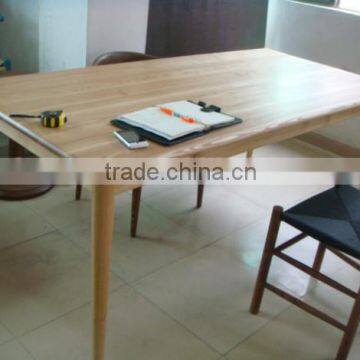 Ash Wood Rectangle Dining Table photo-3