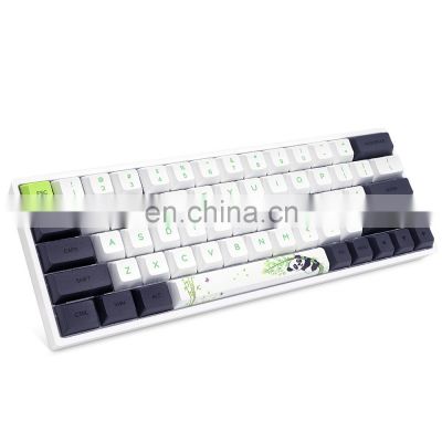 Factory Supply  hot sale keyboard sk64 keyboard gk64 mini gaming keyboard