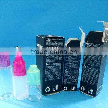 Printed black paper box for eye dropper bottle