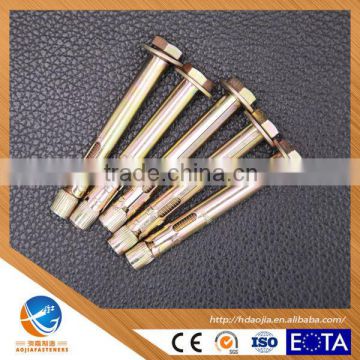 AOJIA ANCHOR china factory good quality Hex bolts type Sleeve Anchor