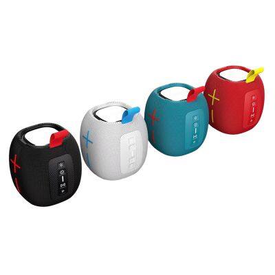 10w Home Party Karaoke Speaker Mini Colorful Led Light Surround Deep Bass Music Player Fabric BT Wireleses RGB Speaker photo-6