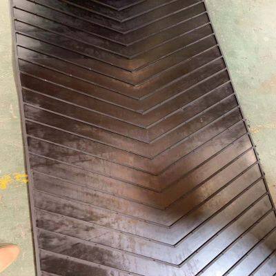 Polyester Abrasion Resistant V Pattern Conveyor Belt Ep Belt photo-4
